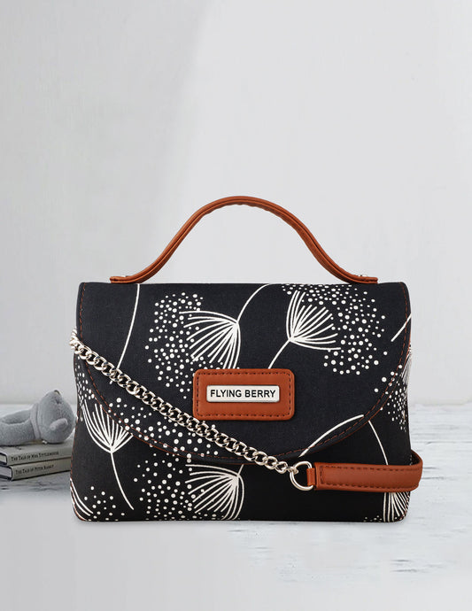 FLYING BERRY Women's Vegan Leather Sling Bag