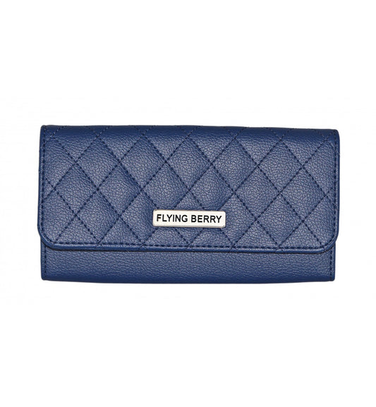 Flying berry womens clutch bag