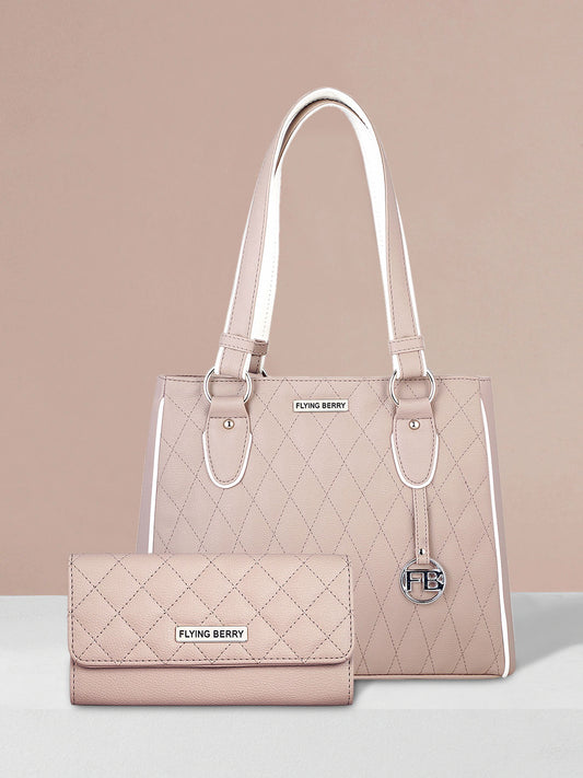 Flying Berry Women's Combo Of Handbag With Clutch