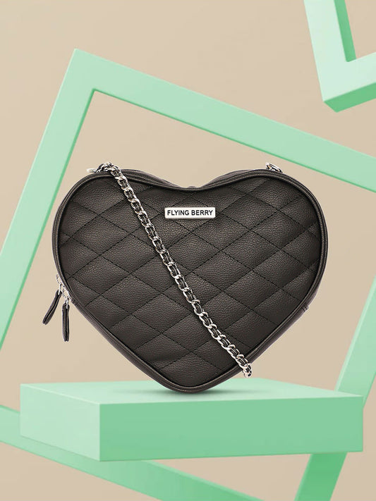 Flying Berry Heart Shape Sling Bag