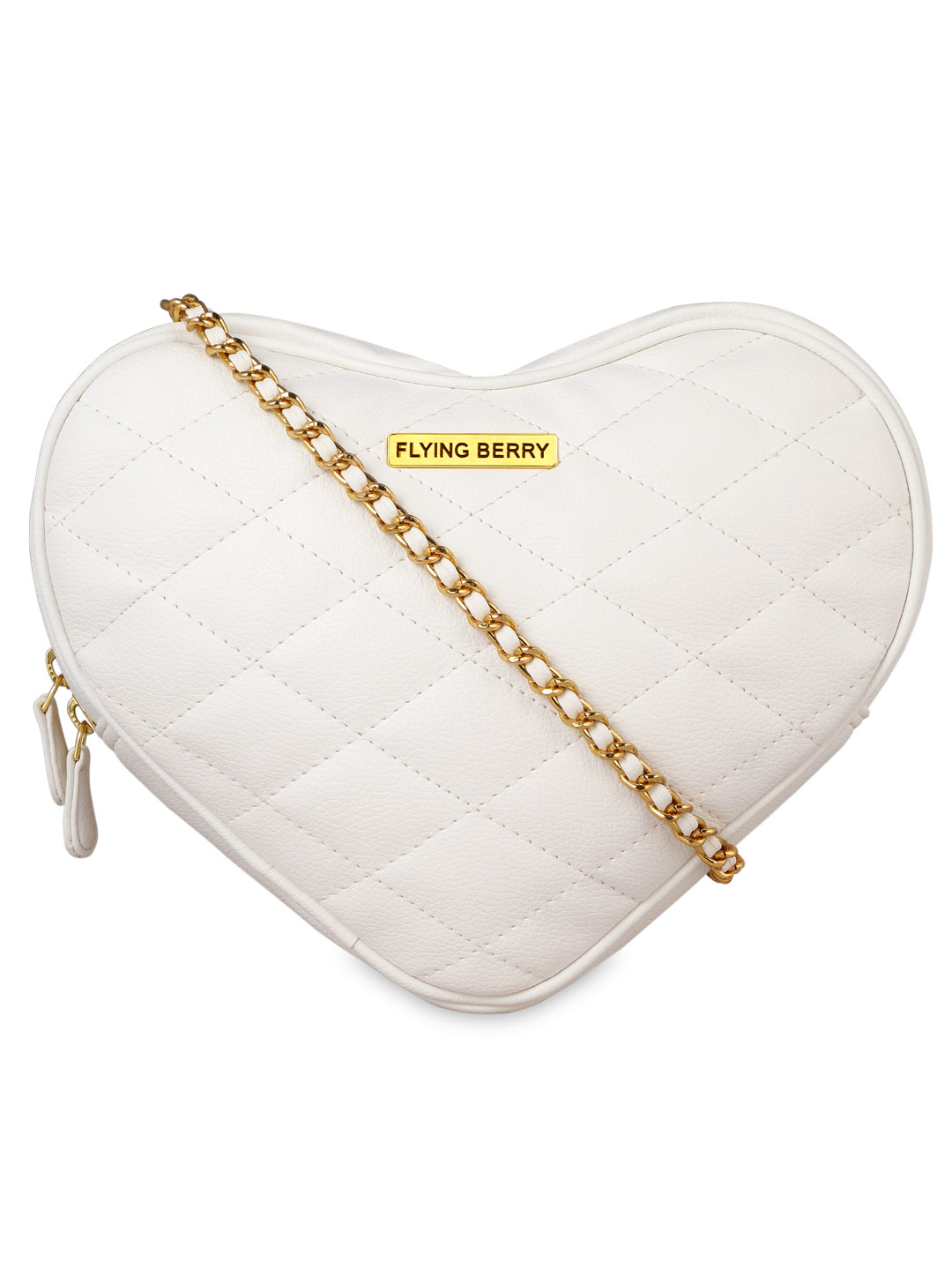 MIRAGGIO Sling And Cross Bags MIRAGGIO Passion Quilted Heart-Shaped Mini  Crossbody/Sling Bag for Women - Pink Online|Nykaa Fashion
